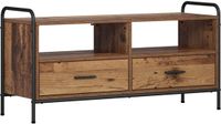 vidaXL Tv-meubel 67,5 x 33 x 50 cm Oud hout Bewerkt hout