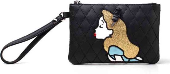 Disney - Alice In Wonderland dames clutch portemonnee zwart