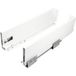 Gedotec BOXY tiroir set profielhoogte 88 mm met demper, lengte 300 mm - wit