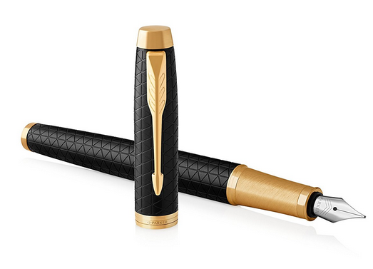 Parker IM vulpen zwart/goud