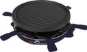 Little Balance 8747 - Raclette & gourmetset - 6 pers - rond - 800 Watt - PFAS vrij - donker blauw