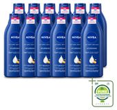 NIVEA 12 x Lait corporel - pour peau sèche à très sèche - 400 ml