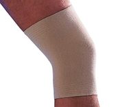 Scudotex Kniebandage, elastisch, katoen, kleur wit, maat 4