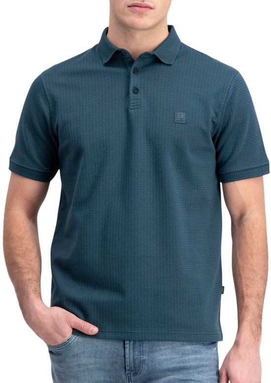 Gabbiano Heren Polo L Groen Blauw