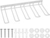Unyqoos Organisateur d'outils métallique mural avec quatre fentes pour atelier et garage