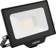 Ledvion LED Breedstraler 20W 4000K Zwart