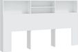 vidaXL Hoofdbordkast 180x19x103,5 cm Wit