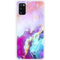 Samsung Bedrukt siliconen hoesje compatibel met Galaxy A41 Colorful