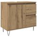 VidaXL Badkamerkast 65x33x60 cm Eikenhout