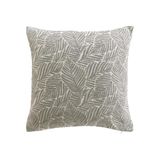 Douceur d'intérieur Kussenhoes Vivo Grijs, Jacquard Chenille (40 x 40 cm)