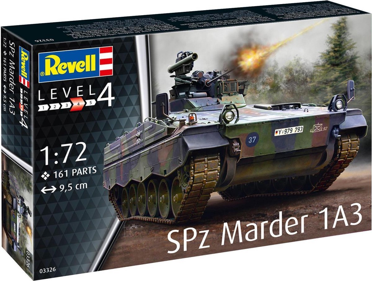 Revell 1:72 03326 Spz Marder 1A3 Plastic kit