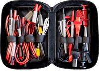 Peaktech 8200 - set accessoires meetinstrument - meetsnoeren en adapters