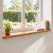vidaXL - Raamprofielen - 2 st - Lichtbruin - 160 x 25 x 2 cm