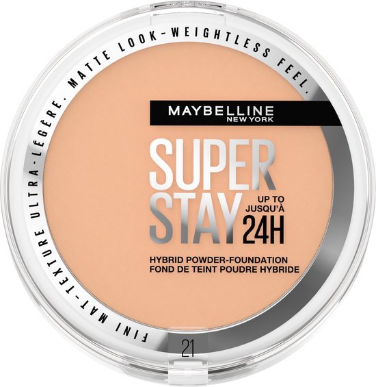 Maybelline New York SuperStay Up To 24HR 21 Hybrid Powder-Foundation