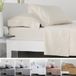Merkloos Egyptisch Katoen Beddengoedset, 180 cm, Beige