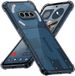 Techsuit Hoesje geschikt voor Nothing Phone (3a) - Shockproof Silicone Back Cover - Zwart