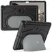 Poetic TurtleSkin-serie voor Google Pixel Tablethoes 11 inch (2023), zwaar belastbare, schokbestendige robuuste kindvriendelijke valbescherming siliconen beschermhoes, zwart