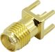 TRU COMPONENTS SMA-KE1 SMA-connecteur pour montage en circuit imprimé, vertical 50 Ω 1 pièce