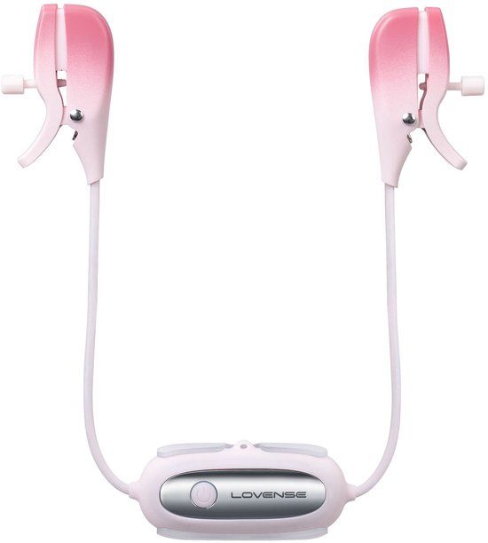 Lovense Gemini - Vibrerende Tepelklemmen - Zwart