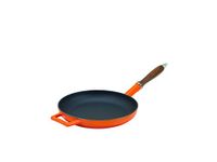 Pentole Agnelli SLOWCOOK pan met handvat van hout 28 cm Arancione - 8007441627713