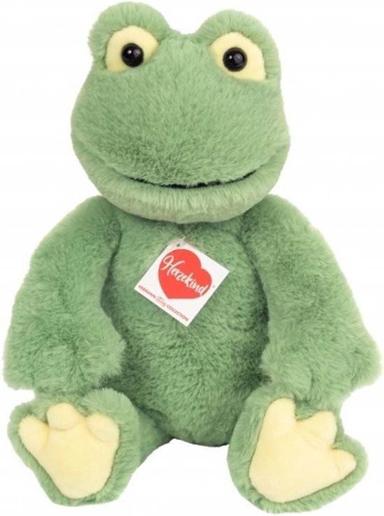 Teddy-hermann Hermann Teddy Frederik Kikker - 32 cm - Groen - Pluche