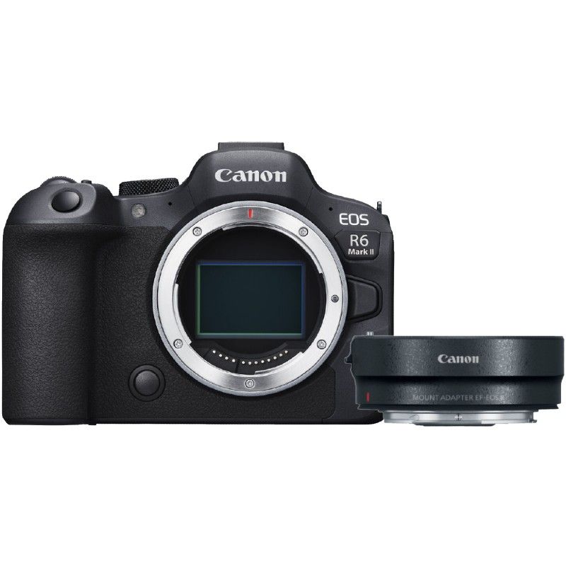Canon EOS R6 Mark II + EF-RF Mount Adapter