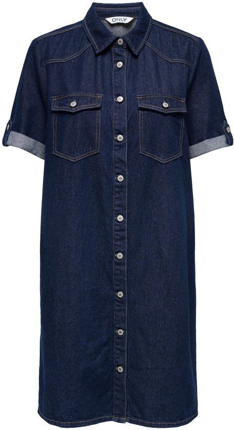 ONLY Denim jurk ONLLISA Korte jurk