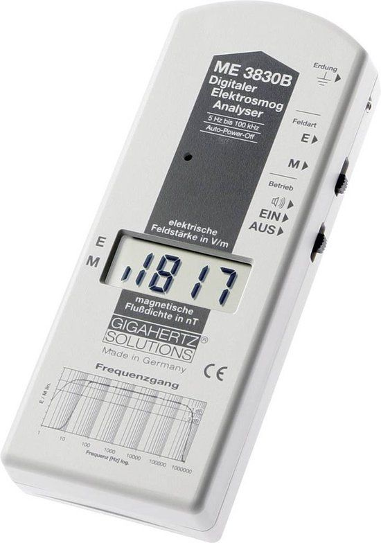 Gigahertz Solutions ME 3830B Meter voor LF elektromagnetische straling