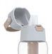 Dafi Solid - Waterfilterfles - 0,7 Liter - Tritan - BPA Vrij - Inclusief Filter - Cappuccino / Beige