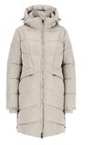 Merkloos / Sans marque Bos Men&Women Covered Adele2 Puffer Jas Dames S Beige