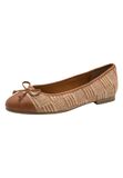 Marco Tozzi Dames 2-22103-42 ballerina's, cognac comb, 38 EU