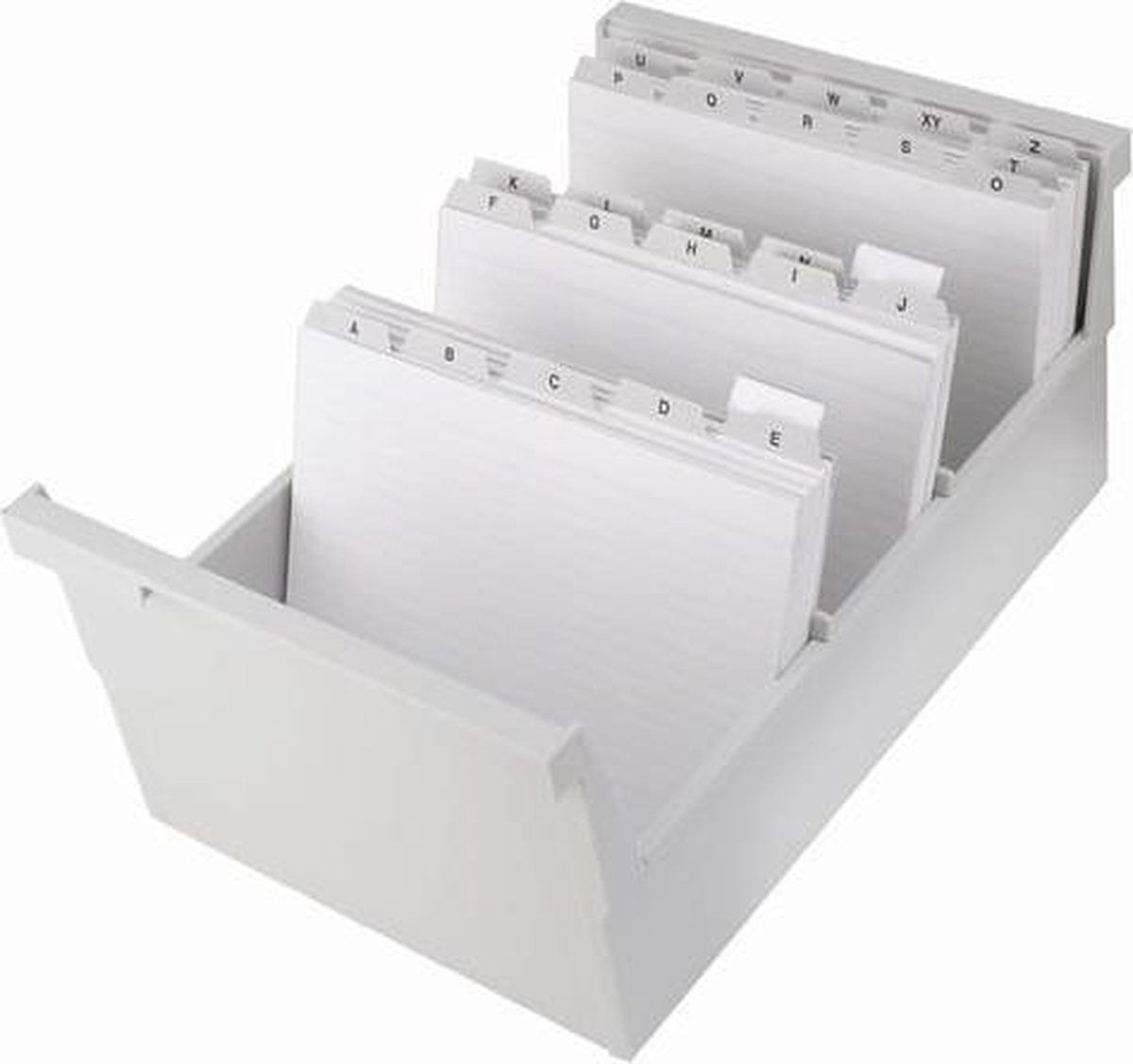 HAN INHANGKAARTENBAK A5 DWARS LICHTGRIJS
