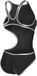 Arena Badpak One Biglogo One Piece Zwart/Zilver