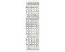 Safavieh Marokkaans Shaggy Geweven Tapijt voor Binnen, Berber Fringe Shag Collectie, BFG519, in Creme & Blauw, 66 X 244 cm