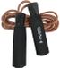 HMS SK03 Serie - Leren Springtouw - 275cm - Ergonomische Handgrepen - Met Lagerringen