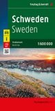SUEDE: KOMPASS Karten Sweden Road Map 1:600,000
