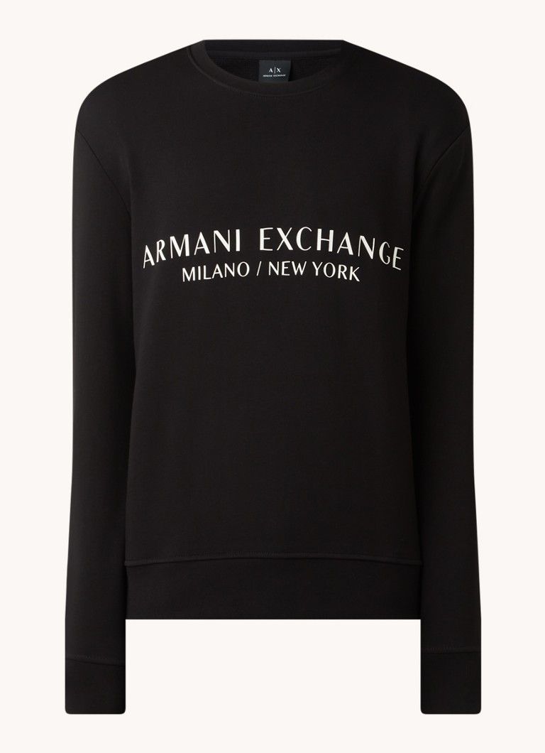 Armani Exchange Sweater with Logo Print