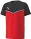 Puma Individual Rise T-shirt Met Korte Mouwen Rood 5-6 Years Kinderen