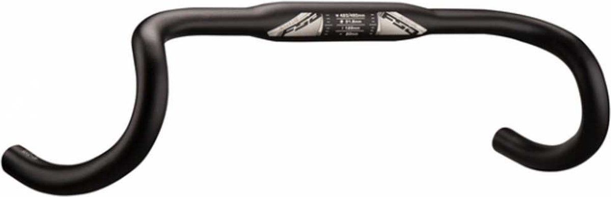 FSA Adventure Compact Drop Stuur Zwart, 46 cm