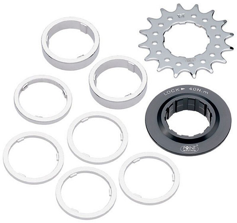 Point Single Speed Sprocket Afstandsring Set - 4016232035372