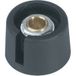 OKW A3023069 Draaiknop Zwart (Ø x h) 23 mm x 16 mm 1 stuk(s)