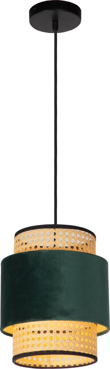 Lucide JAVOR Hanglamp - Ø 23 cm - 1xE27 - Groen