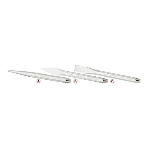KS Tools 156.0175 Center Punch, Ø 5mm, 8-sided, Chrome Plated