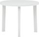 vidaXL Tuintafel 89 cm Kunststof Wit