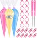 Tipless wegwerp gebak zak 30 cm - Set van 122 - 2 scriber naald en gebak bag ties voor cookies