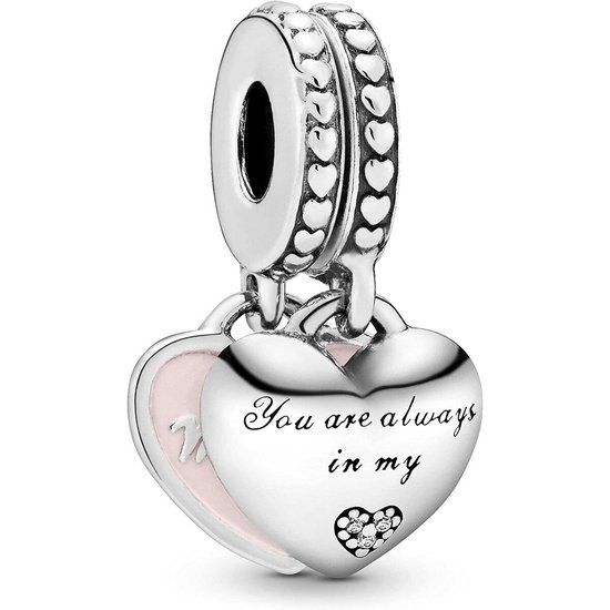 Pandora 14-karaats roségoud verguld metaal met heldere zirkonia's, Zilver, Zirkonia - 0.3 kg