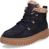 Paul Green dameslaars met veters blauw