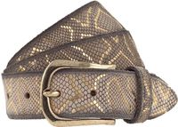 b.belt Riem Sabia Gold Ledergürtel W90 Sabia Gold #1 Goudkleurig