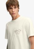Superdry Trade Loose T-shirt Heren XXL Crème