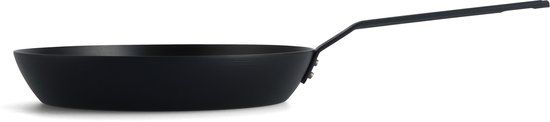 BK Solid Steel Koekenpan - 28 cm - Zwart